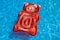 Swimline 60" Inflatable Red Gummy Bear Pool Float